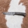 Exklusiv Damaskus kniv 12,7 cm lönn/agat