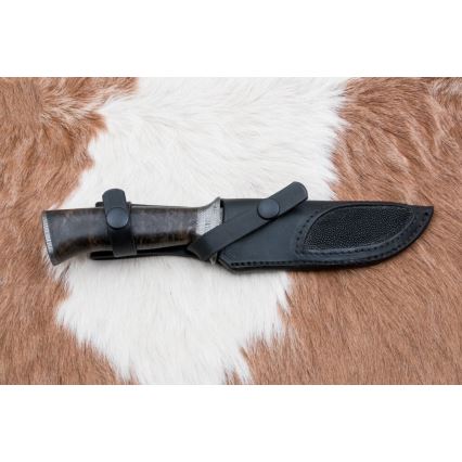 Exklusiv Damaskus kniv 13,8 cm lönn