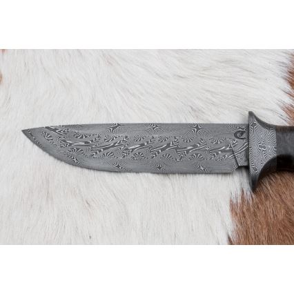 Exklusiv Damaskus kniv 13,8 cm lönn