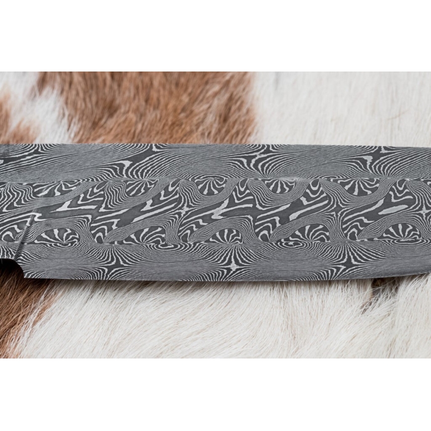 Exklusiv Damaskus kniv 13,8 cm lönn