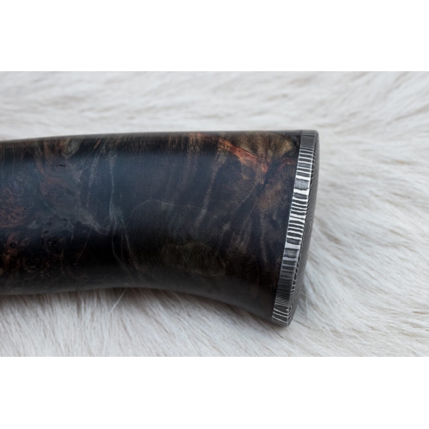 Exklusiv Damaskus kniv 13,8 cm lönn