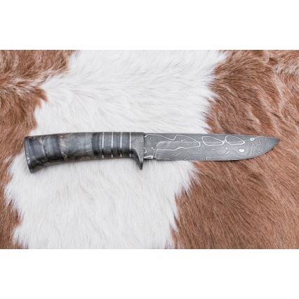 Exklusiv Damaskus kniv 14 cm ask