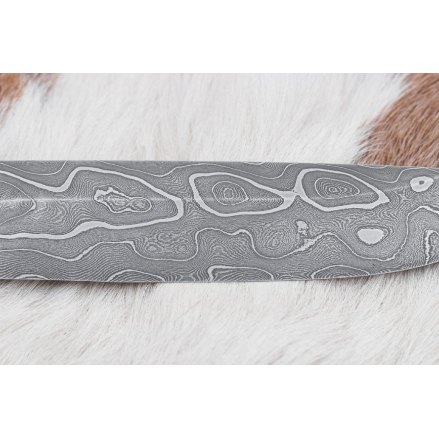 Exklusiv Damaskus kniv 14 cm ask