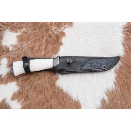 Exklusiv Damaskus kniv 15 cm mammutbete