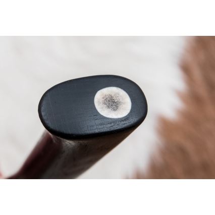 Exklusiv Damaskus kniv 8,6 cm ek/kamelben