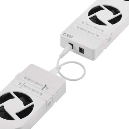 Expansionsutrustning för radiatorfläktar 5V vit