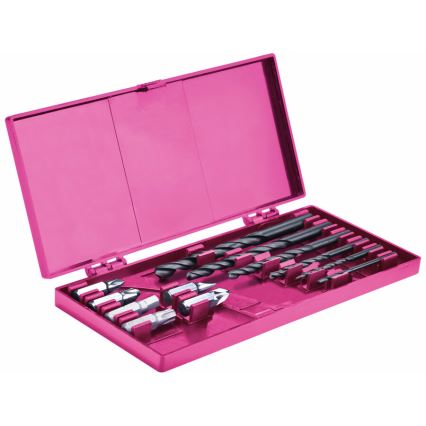 Extol - Cordless drilling screwdriver 1300 mAh 12V rosa