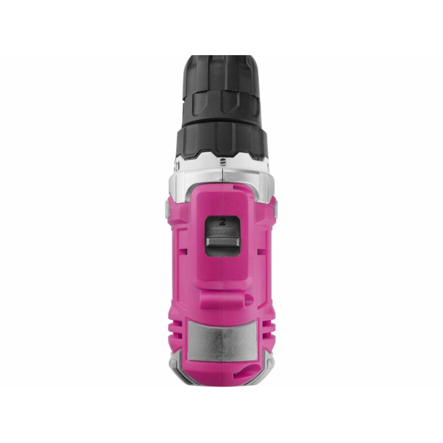 Extol - Cordless drilling screwdriver 1300 mAh 12V rosa