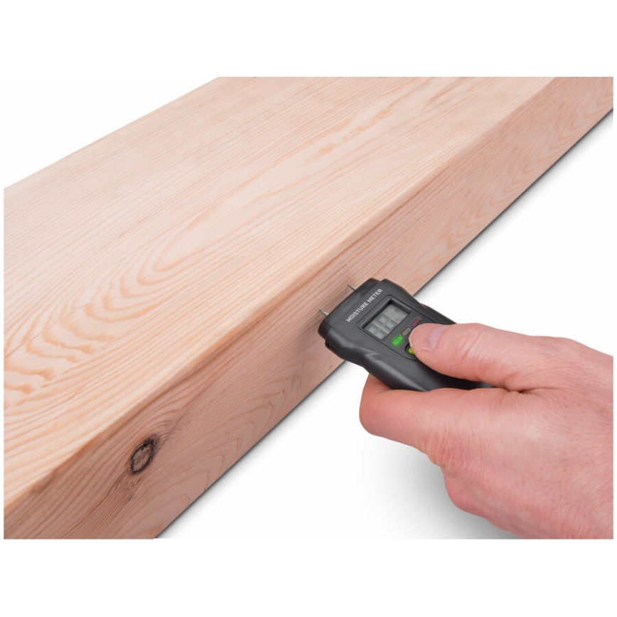 Extol - Humidity meter med LCD display 4xLR44