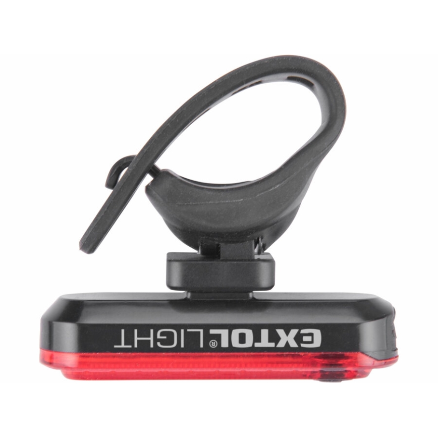 Extol - LED Bakre uppladdningsbar cykelficklampa LED/220mAh 3,7V IPX4