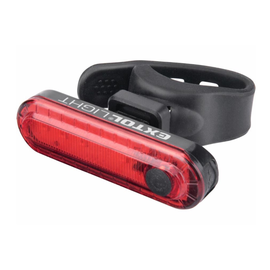 Extol - LED Bakre uppladdningsbar cykellampa LED/220 mAh 3,7V IPX4