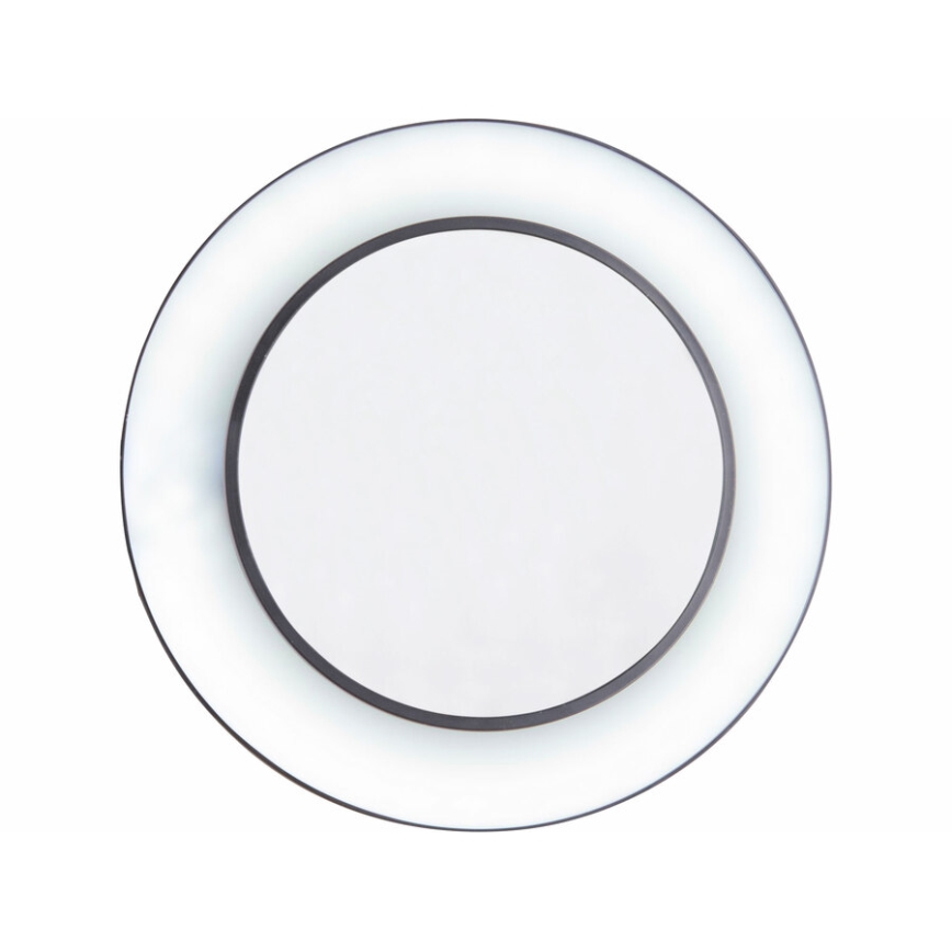 Extol - LED Dimbar bordslampa med ett förstoringsglas LED/8W/5V 2900/4500/7500K svart
