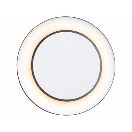 Extol - LED Dimbar bordslampa med ett förstoringsglas LED/8W/5V 2900/4500/7500K svart