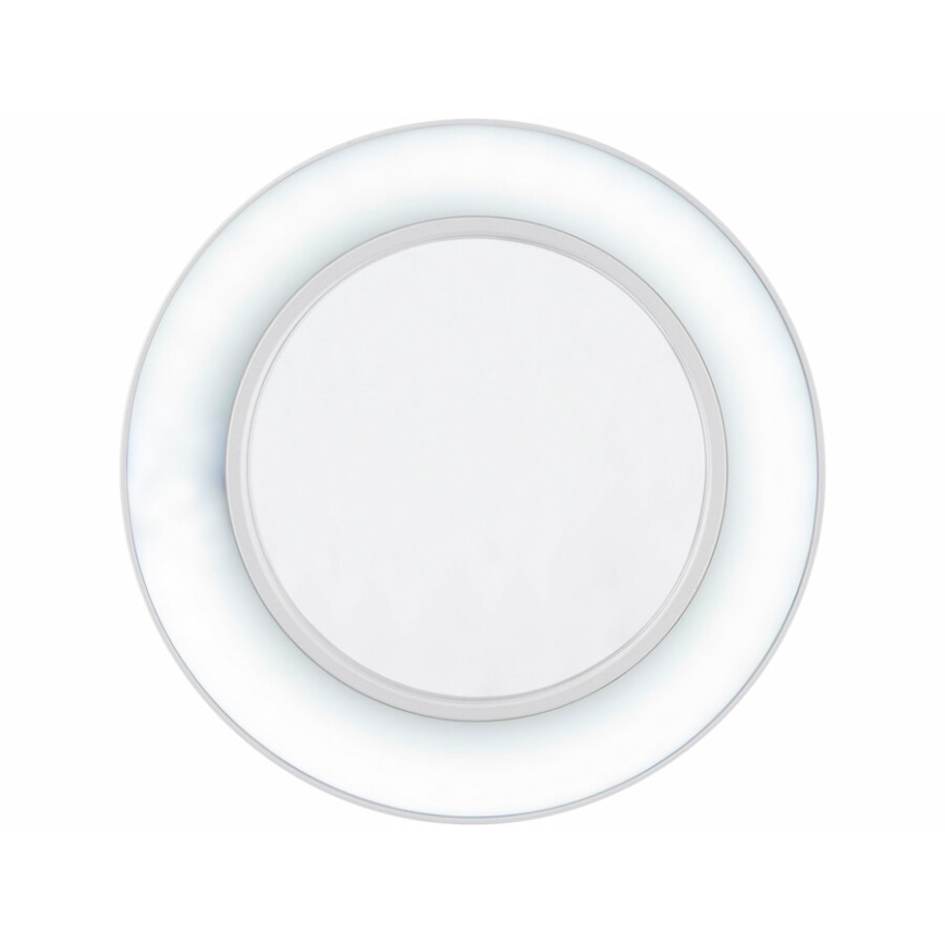 Extol - LED Dimbar bordslampa med ett förstoringsglas LED/8W/5V 2900/4500/7500K vit
