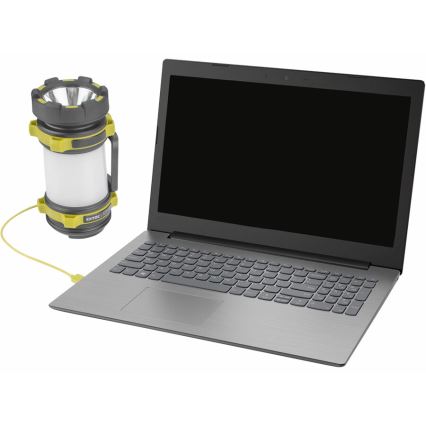 Extol - LED Dimbar ficklampa med strömbank LED/2600 mAh/3,7V IPX4