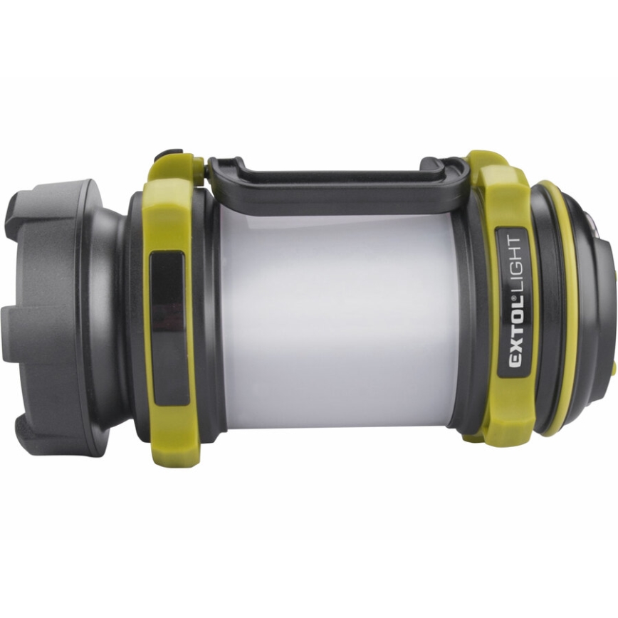 Extol - LED Dimbar ficklampa med strömbank LED/2600 mAh/3,7V IPX4