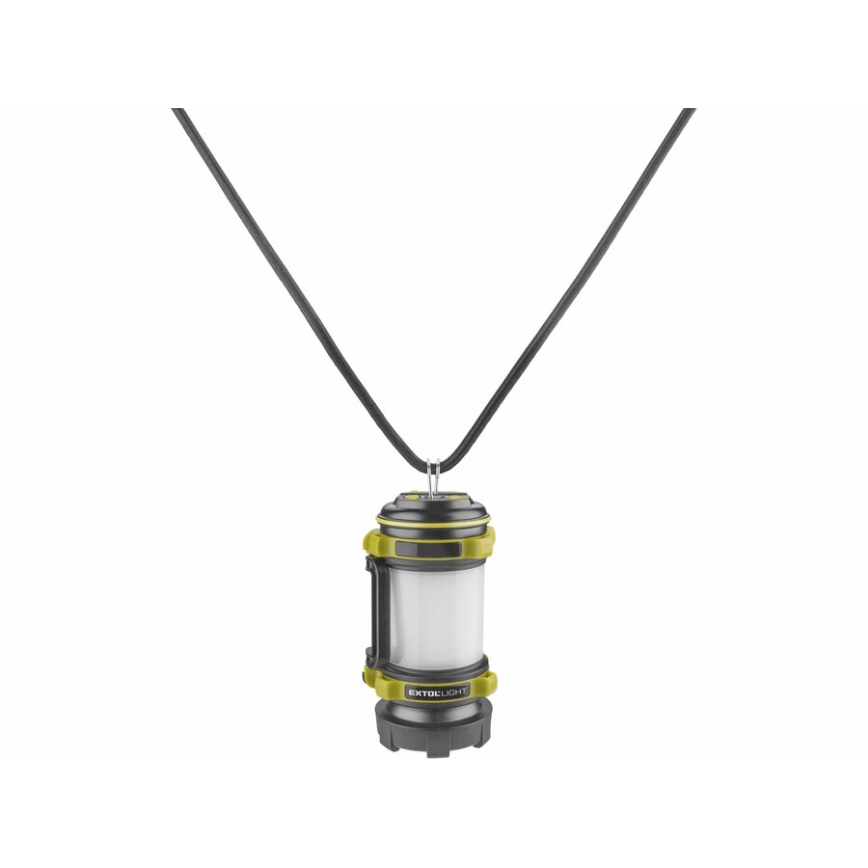 Extol - LED Dimbar ficklampa med strömbank LED/2600 mAh/3,7V IPX4