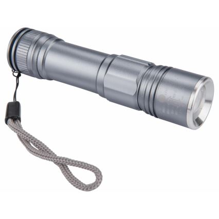 Extol - LED Ficklampa LED/2000 mAh/3,7V matt krom