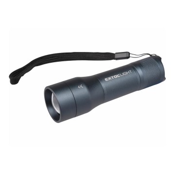 Extol - LED Ficklampa LED/3xAAA IP54 antracit