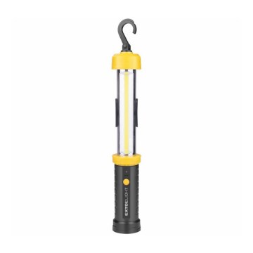 Extol - LED Portabel lampa LED/2000 mAh/3,6V svart/gul