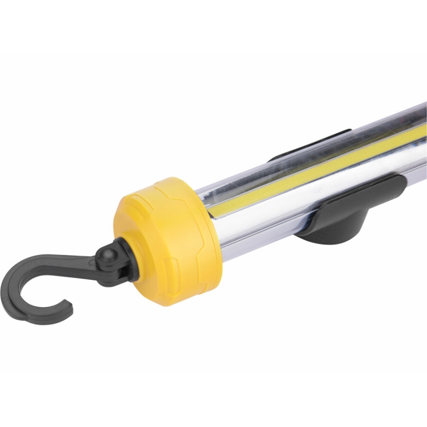 Extol - LED Portabel lampa LED/2000 mAh/3,6V svart/gul