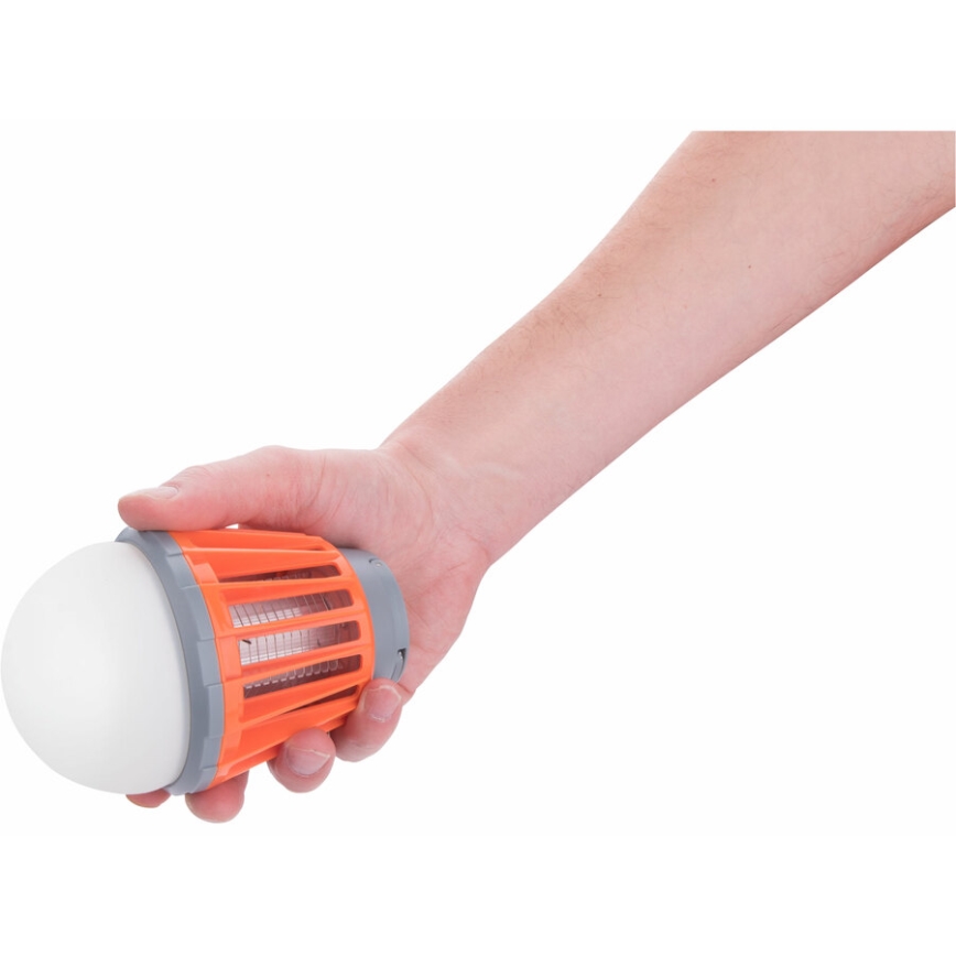 Extol – LED Portabel lampa med insektsfälla LED/3W/2000 mAh/3,7V IPX6