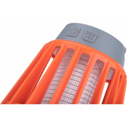 Extol – LED Portabel lampa med insektsfälla LED/3W/2000 mAh/3,7V IPX6