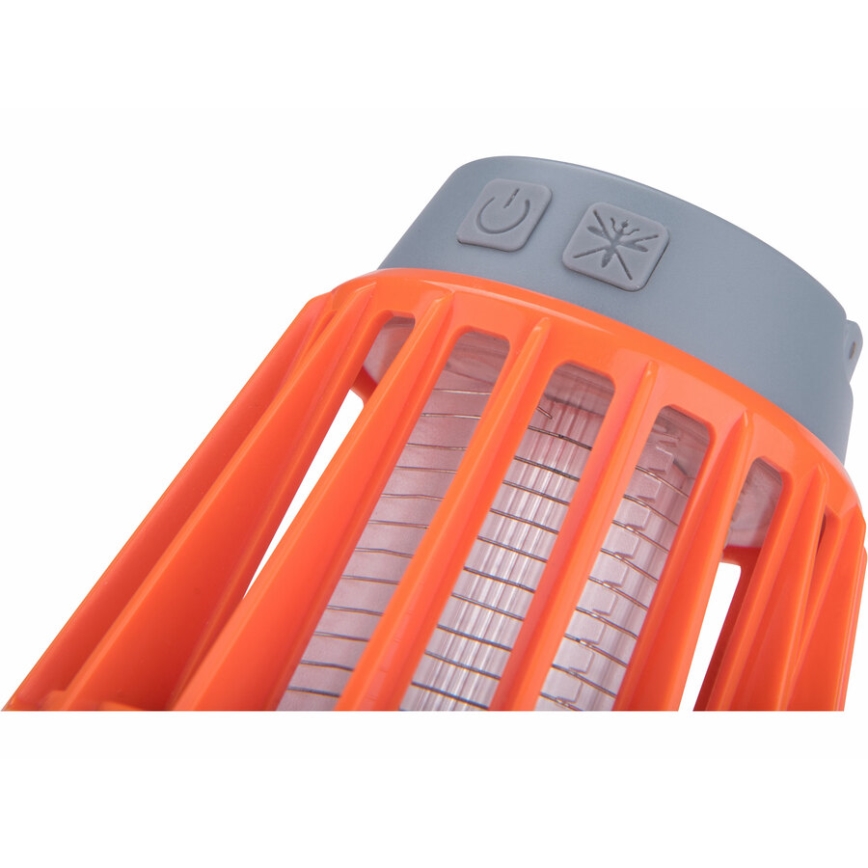 Extol – LED Portabel lampa med insektsfälla LED/3W/2000 mAh/3,7V IPX6