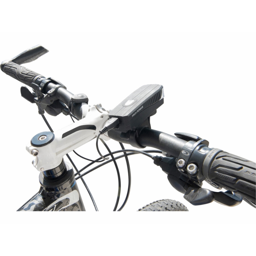 Extol - LED uppladdningsbar cykelficklampa med tuta-LED/5W/1200mAh / 3,7V IPX4