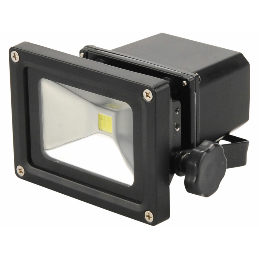 Extol - LED Uppladdningsbar strålkastare LED/10W/3600 mAh/8,4V IP65