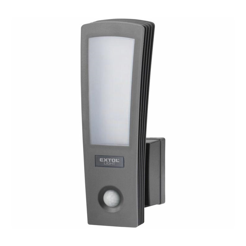 Extol - LED Utomhusvägglampa med sensor LED / 15W / 230V IP65