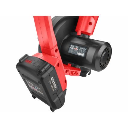 Extol Premium - Batteridriven lövblås 2-i-1 2000 mAh 20V