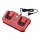 Extol Premium - Batteriladdare med dubbla ackumulatorer 2x2,4A 230V