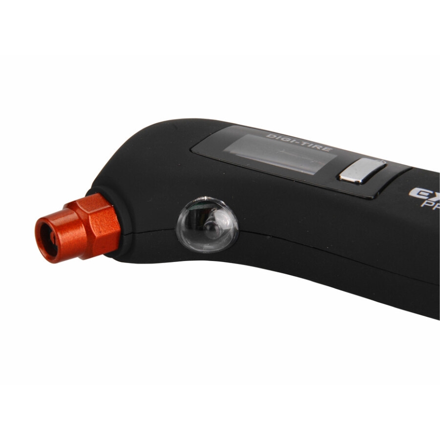 Extol Premium - Digital tire gauge med LCD display and LED lighting 5in1 2xAAA