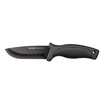 Extol Premium - Hunting Kniv svart/rostfri 11 cm