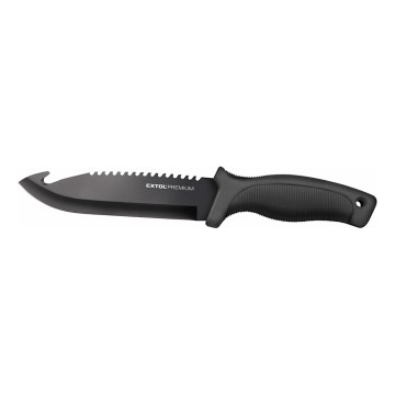 Extol Premium - Hunting Kniv svart/rostfri 15 cm