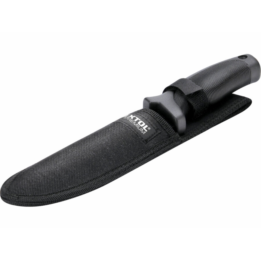 Extol Premium - Hunting Kniv svart/rostfri 15 cm