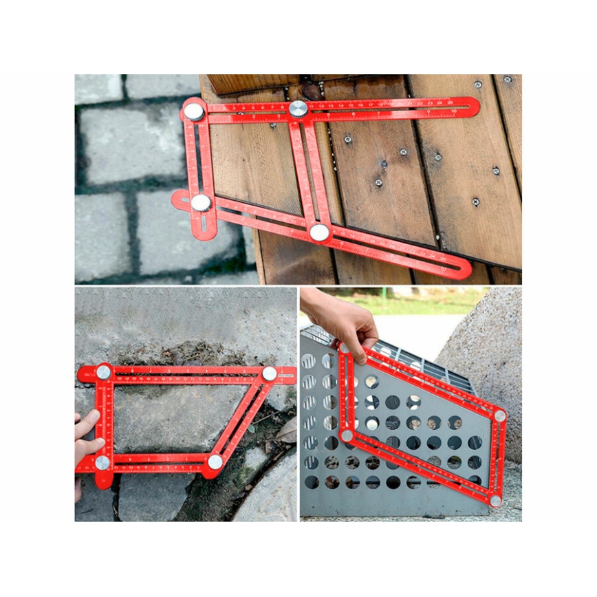 Extol Premium - Metal template för transferring angles and positions with a locator