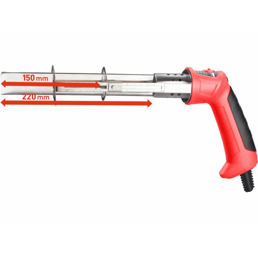 Extol Premium - Motståndsskärkniv för polystyren 220W/230V