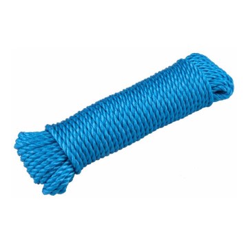 Extol Premium - Nylonlindad sladd 6mm x 20m blå