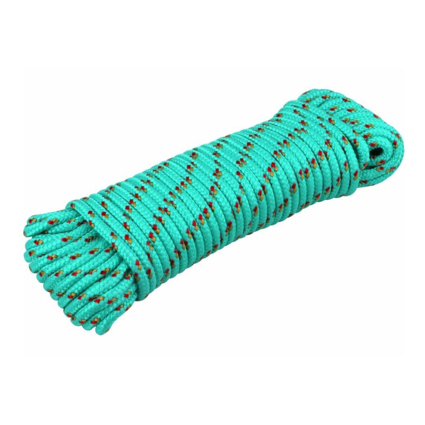 Extol Premium - Polypropenflätad sladd 3mm x 20m turkos