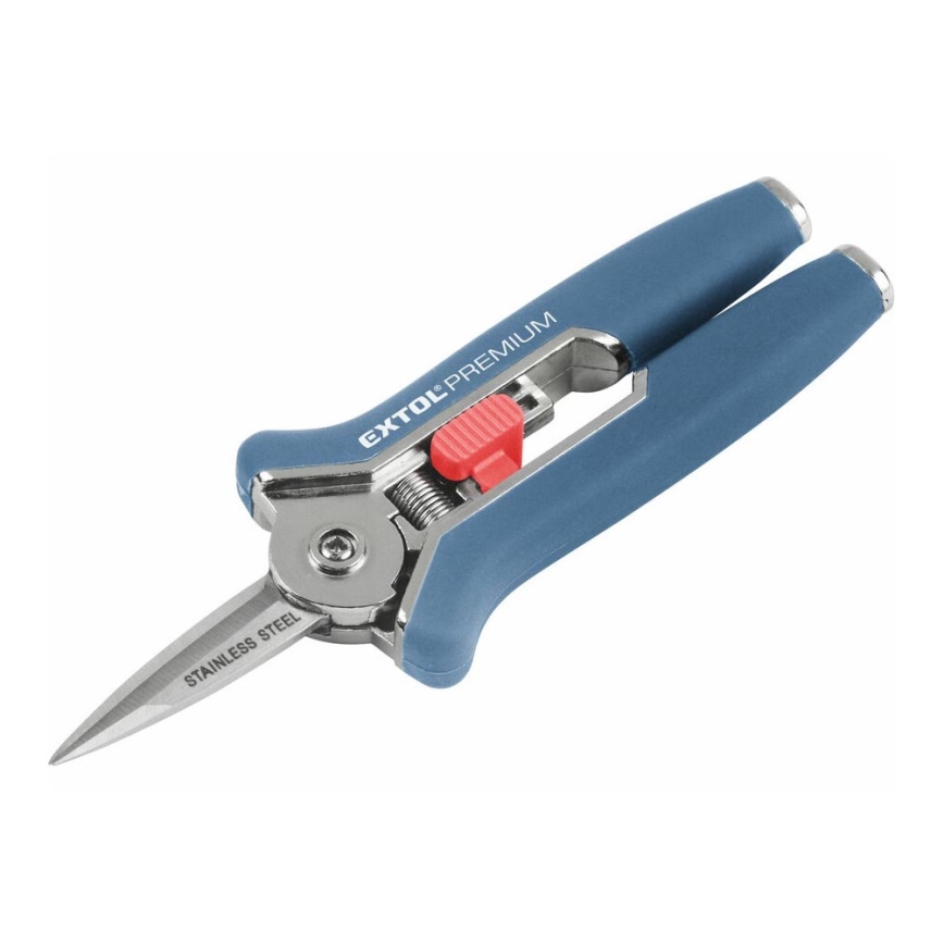 Extol Premium - Rak trädgårdssax 153 mm rostfritt stål