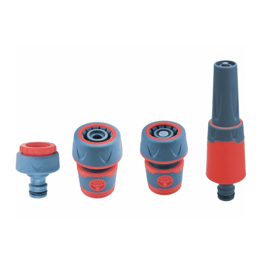 Extol Premium - Slangset 4st för 1/2" slang