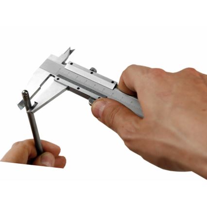 Extol Premium - Sliding metall measure 0-150 mm