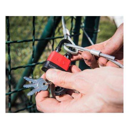 Extol Premium - Vattentätt hänglås 40 mm