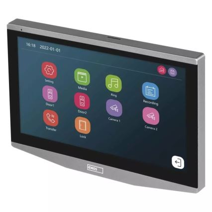 Extra monitor för videodörrklocka GoSmart 12V Wi-Fi Tuya