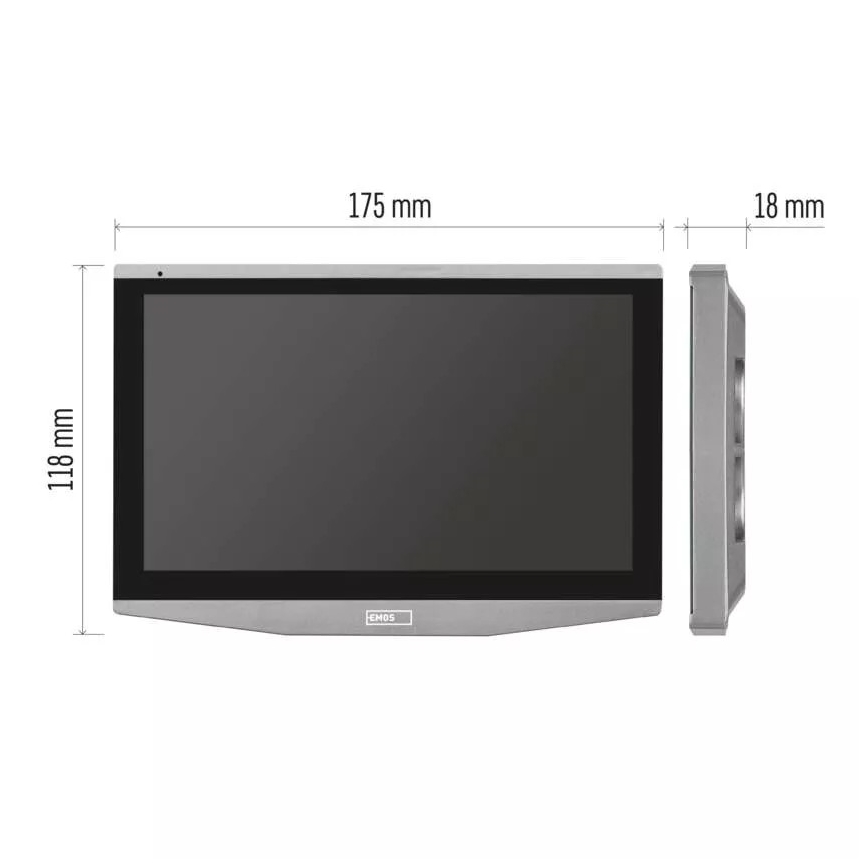 Extra monitor för videodörrklocka GoSmart 12V Wi-Fi Tuya