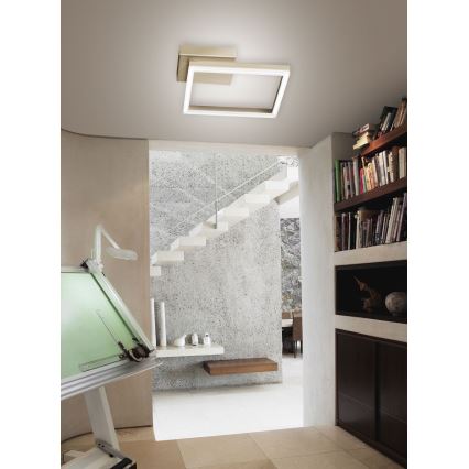 Fabas Luce 3394-21-225 - LED Dimbar taklampa BARD LED/22W/230V 3000K guld