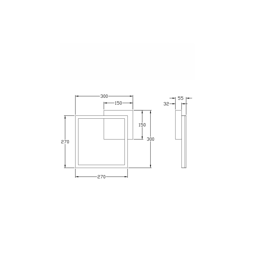 Fabas Luce 3394-21-225 - LED Dimbar taklampa BARD LED/22W/230V 3000K guld