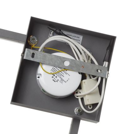 Fabas Luce 3394-21-282 - LED Dimbar taklampa BARD LED/22W/230V 3000K antracit